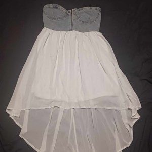 TRUTH High Low Strapless Dress